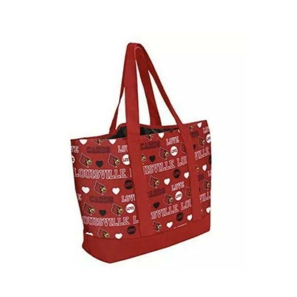 Forever Collectibles Handbags - NCAA Louisville Cardinals Unisex 2014 Tote